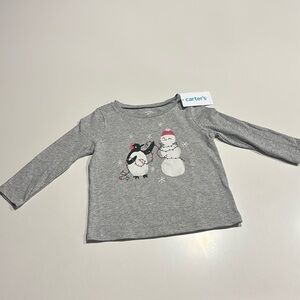 Girl’s Carter’s Holiday Top Size 18 months NWT